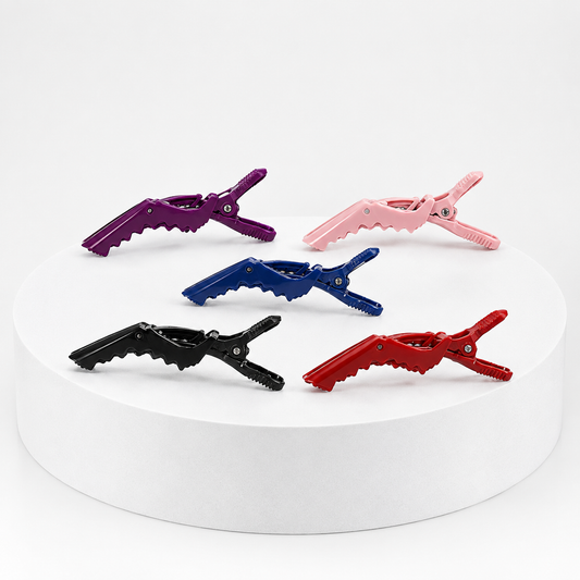 Pinces Crocodile - Plastique (Paquet de 5)